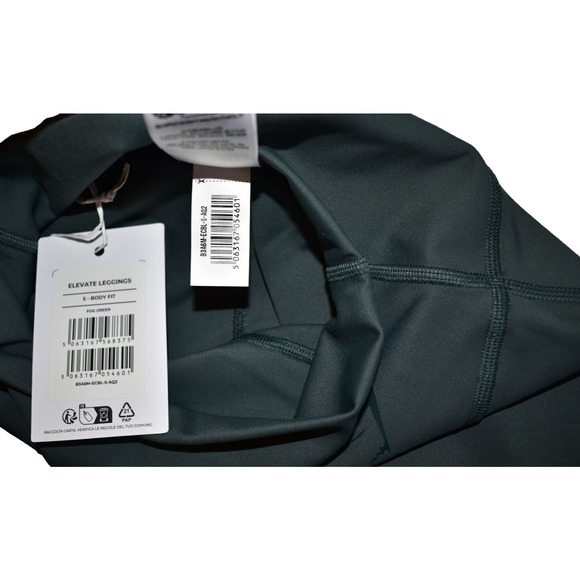 A5 NWT GYMSHARK Body Fit Fog Green Elevated Leggings Pants Size S - Picture 5 of 5